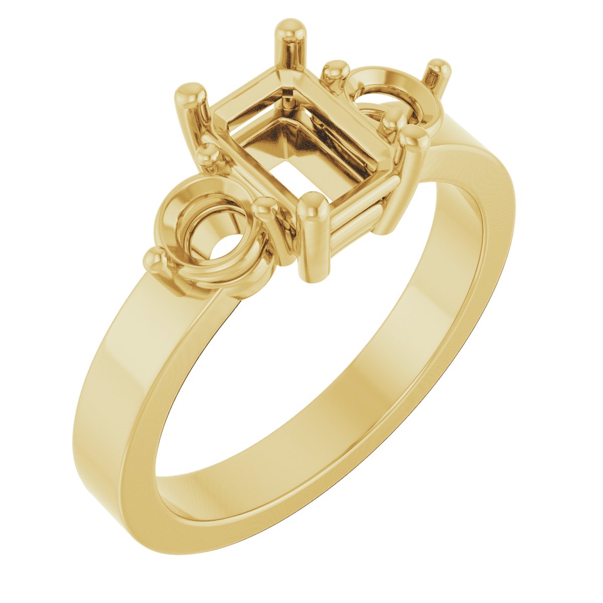 Three-Stone Engagement Ring
