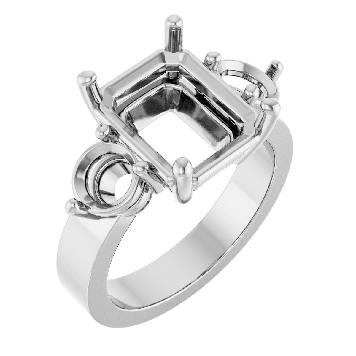 Three-Stone Engagement Ring