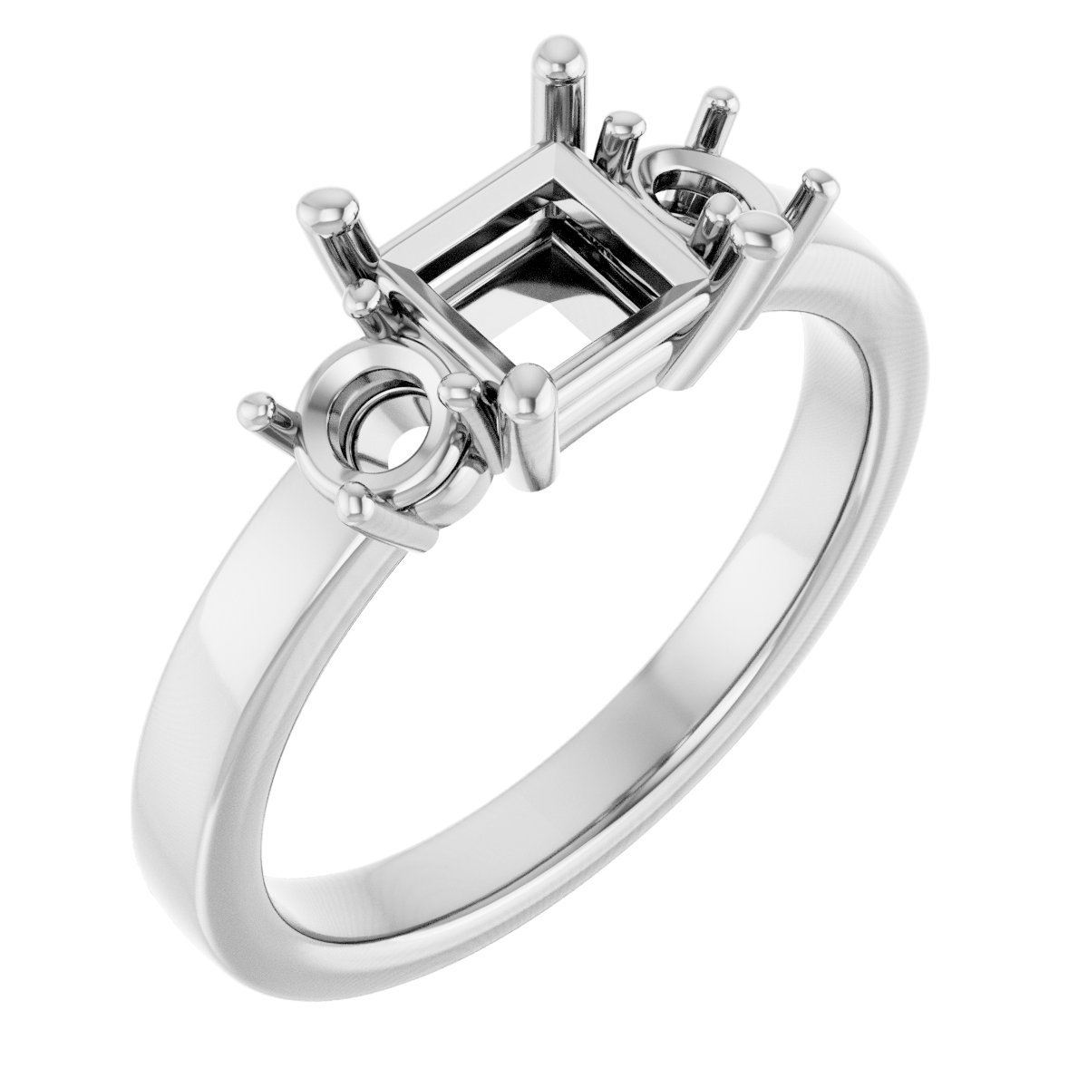 Three-Stone Engagement Ring