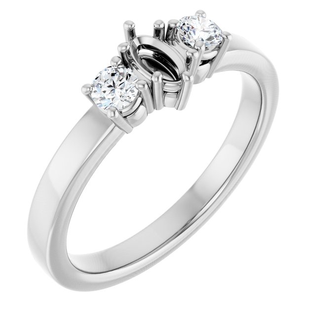 14k White Gold