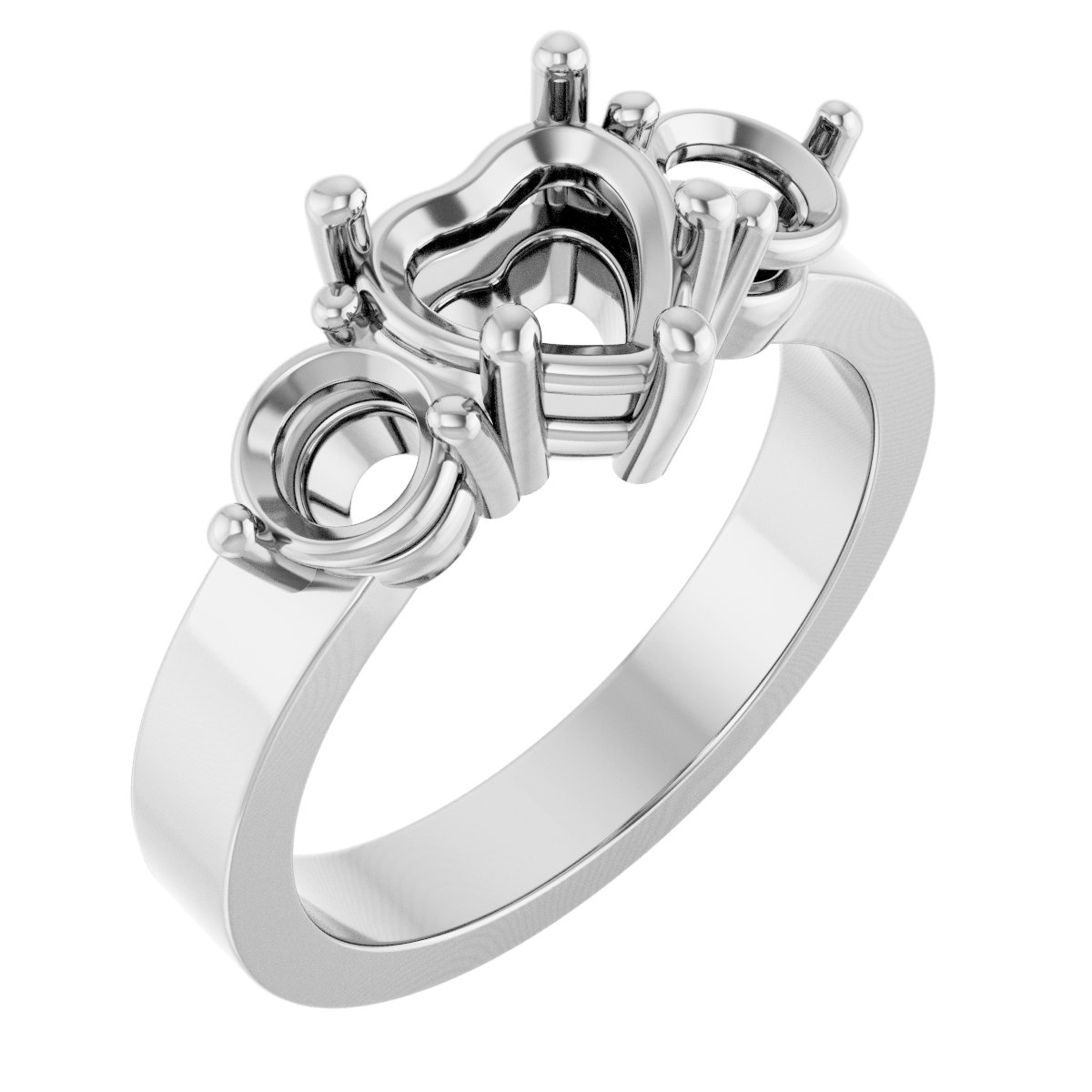 Three-Stone Engagement Ring