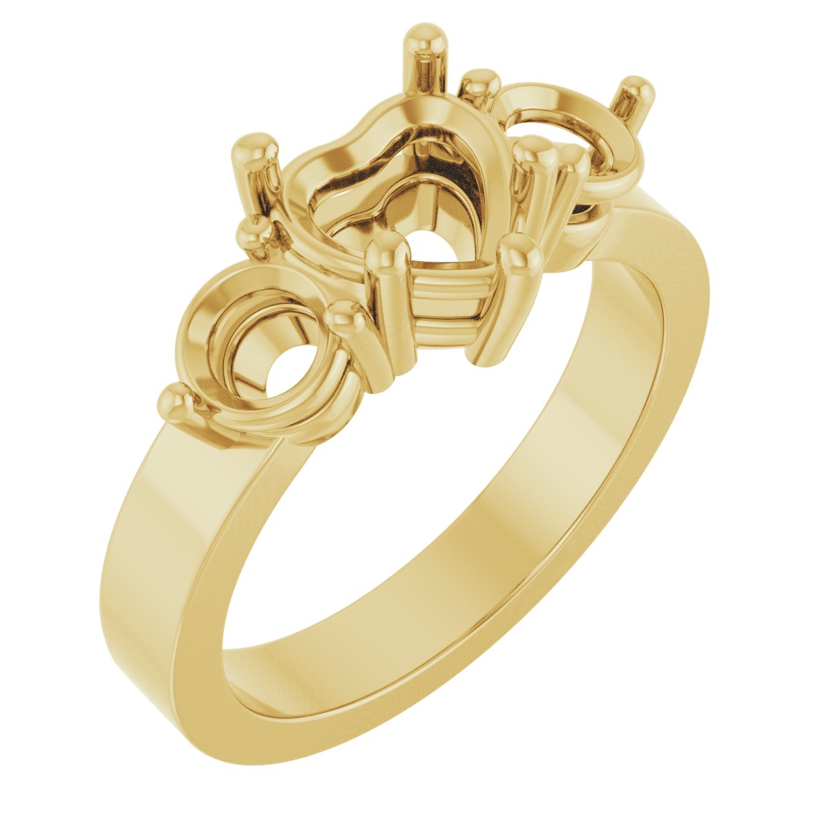 Three-Stone Engagement Ring