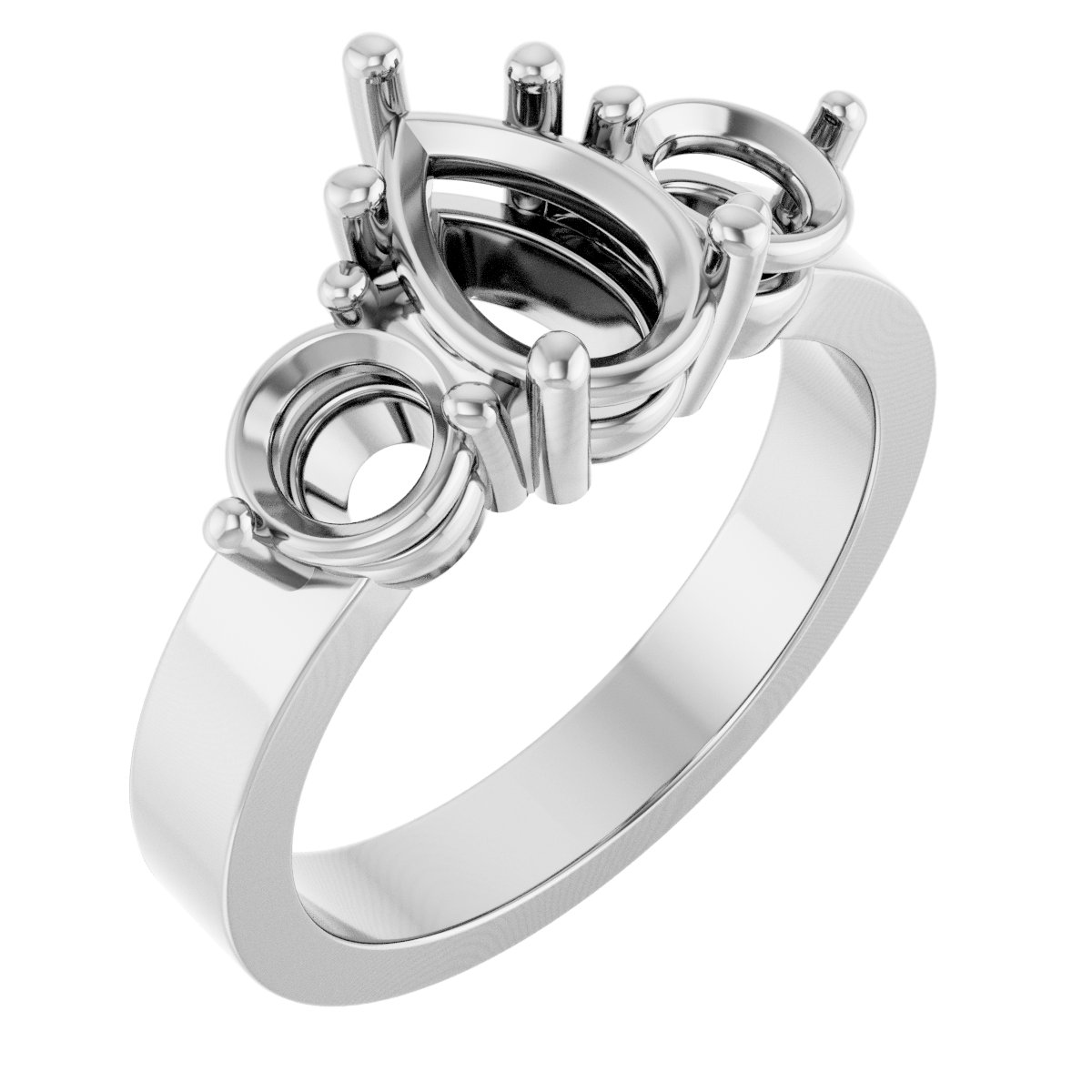 Three-Stone Engagement Ring