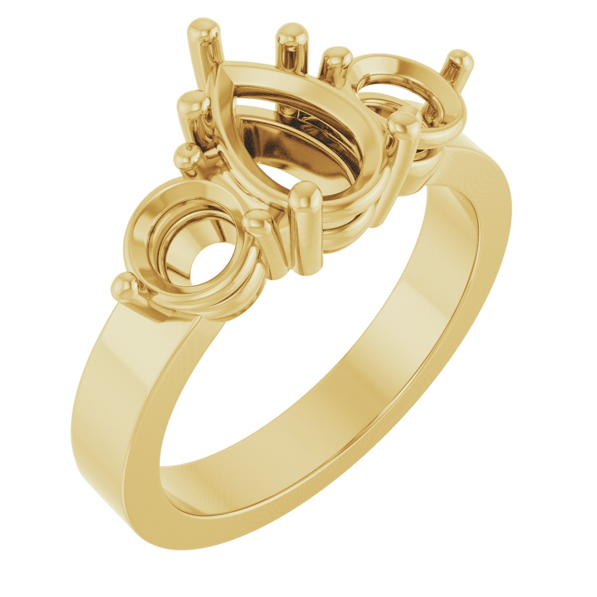 Three-Stone Engagement Ring