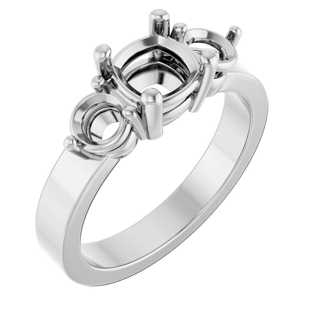 Three-Stone Engagement Ring