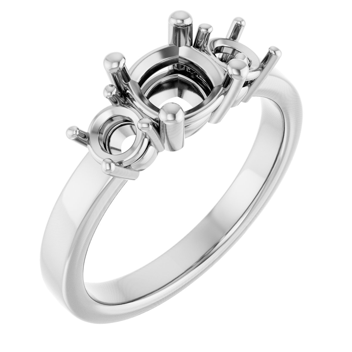 Three-Stone Engagement Ring