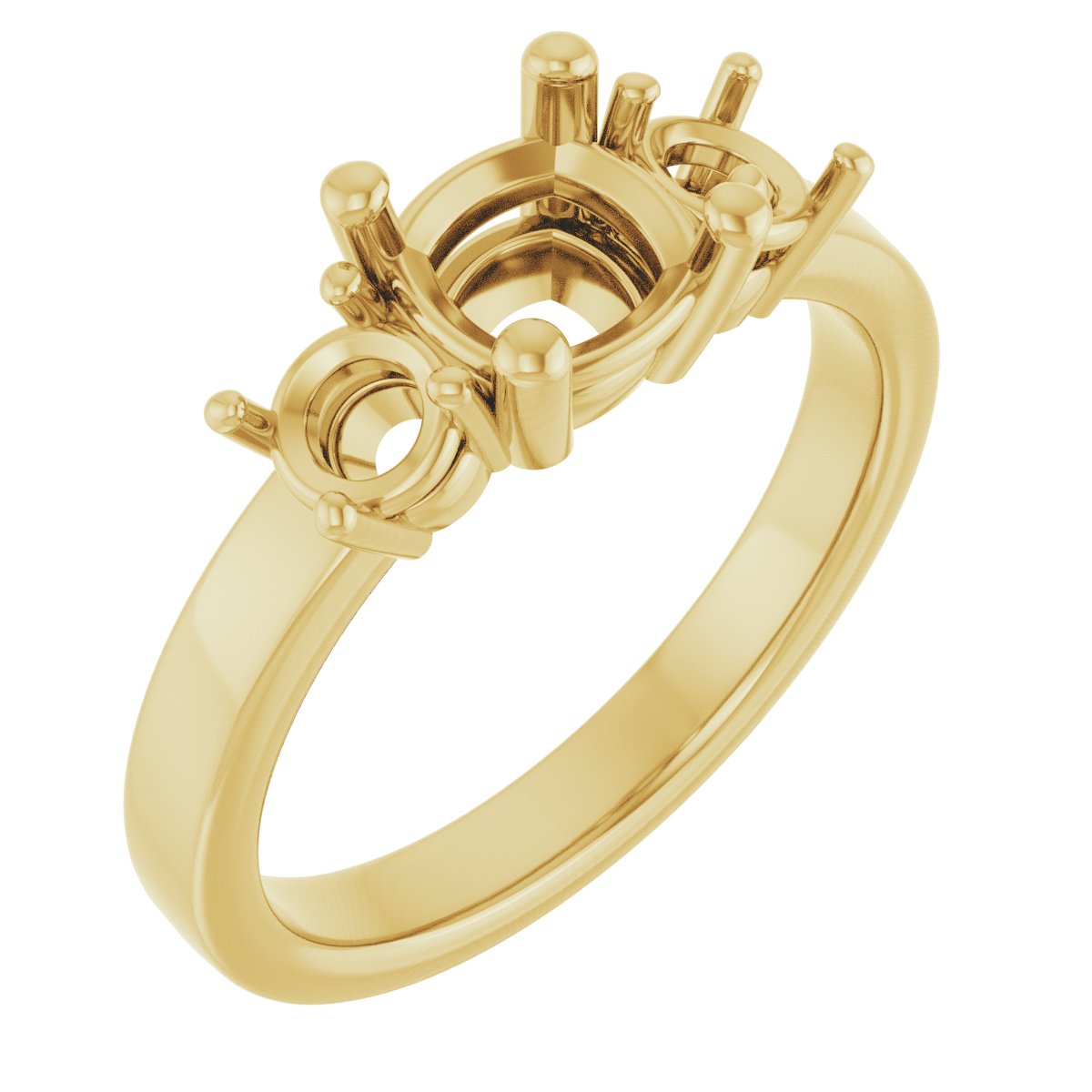 Three-Stone Engagement Ring