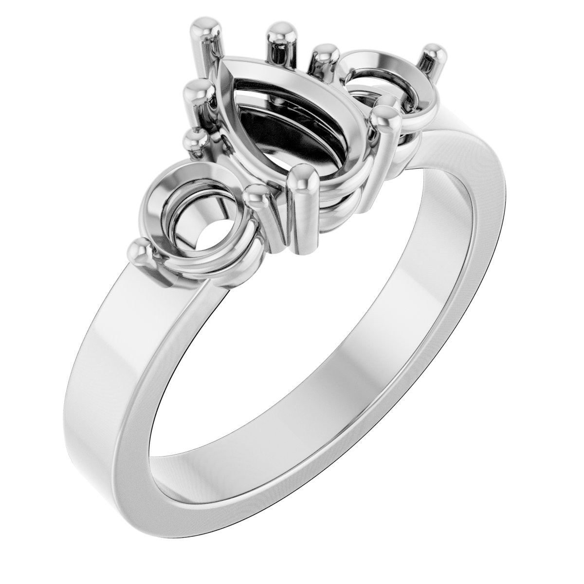 Three-Stone Engagement Ring