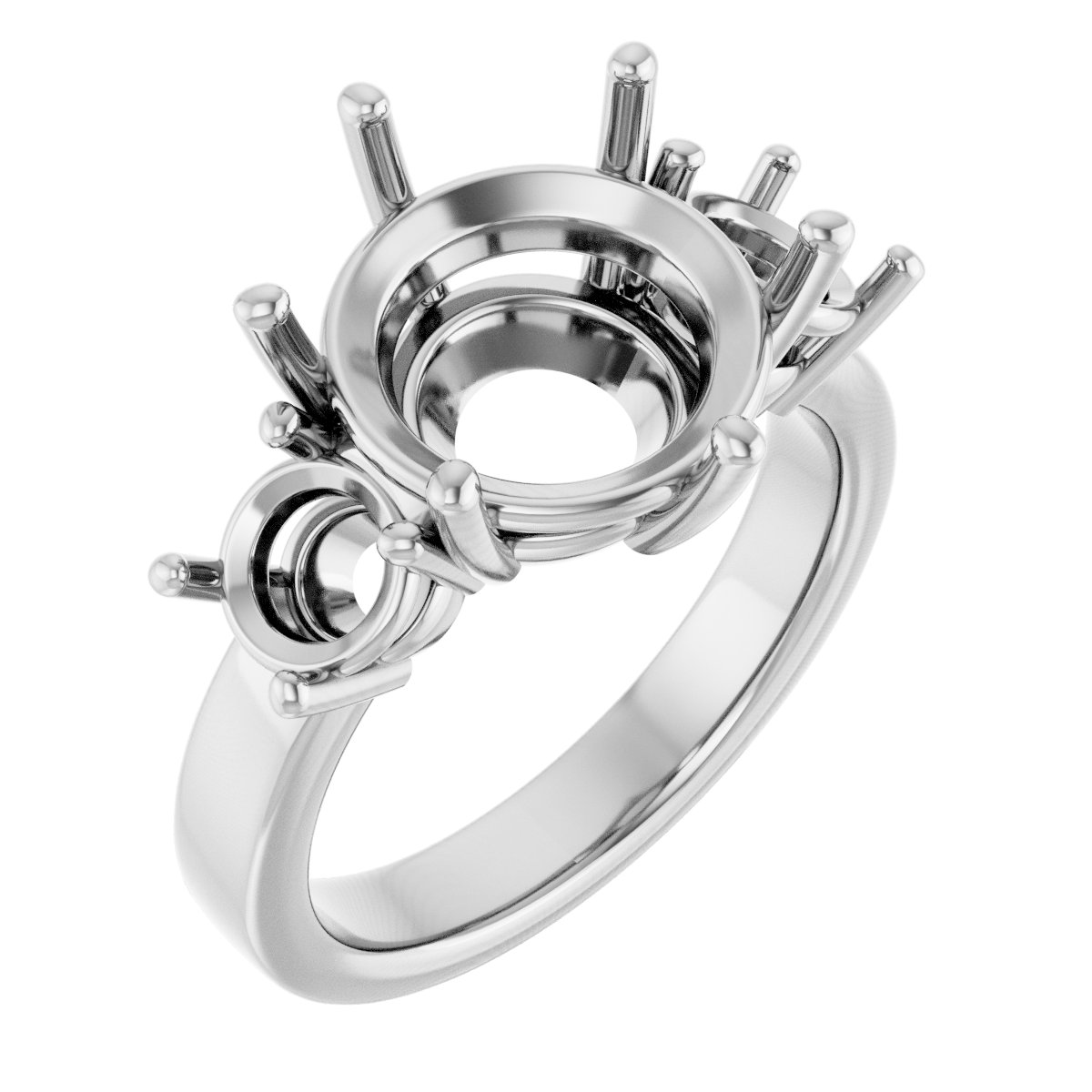 Three-Stone Engagement Ring