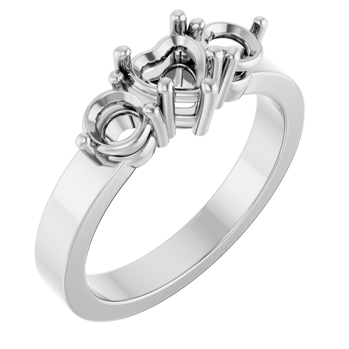 Three-Stone Engagement Ring