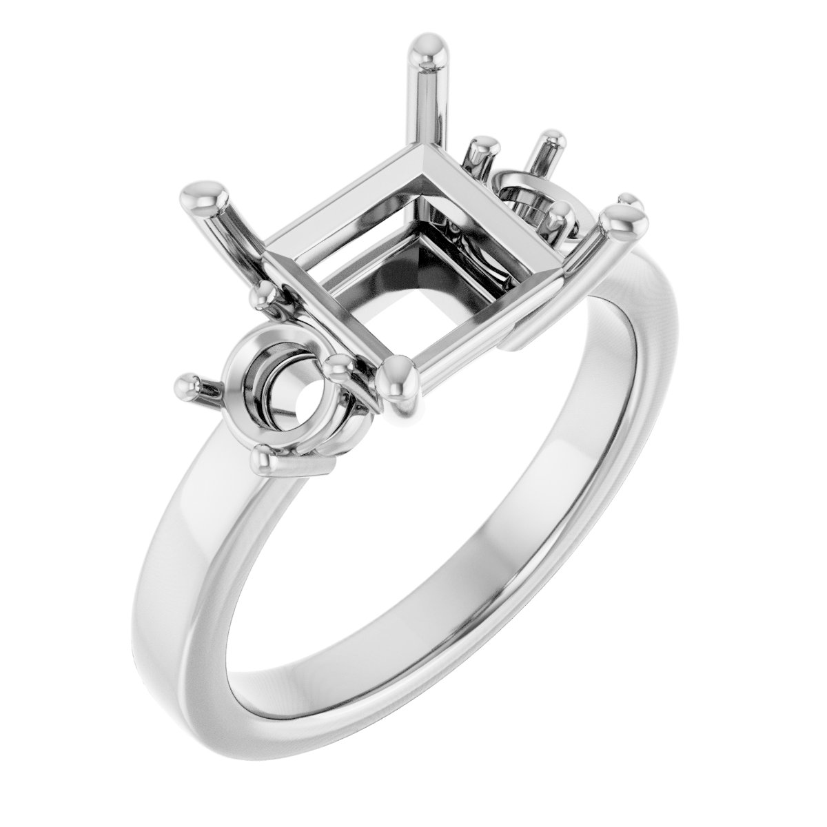 Three-Stone Engagement Ring
