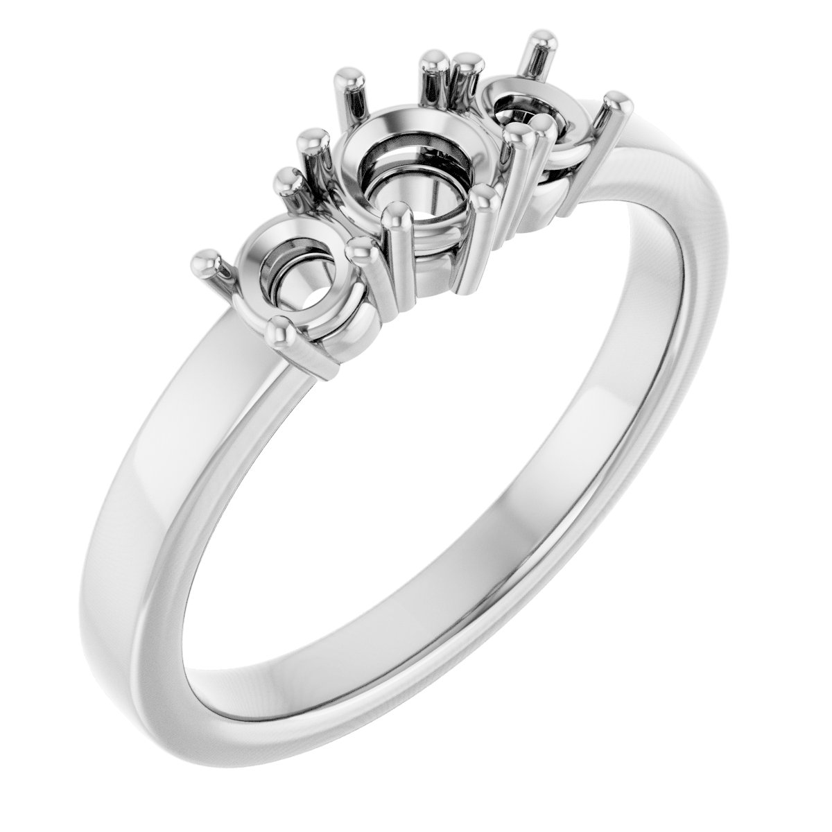 Three-Stone Engagement Ring