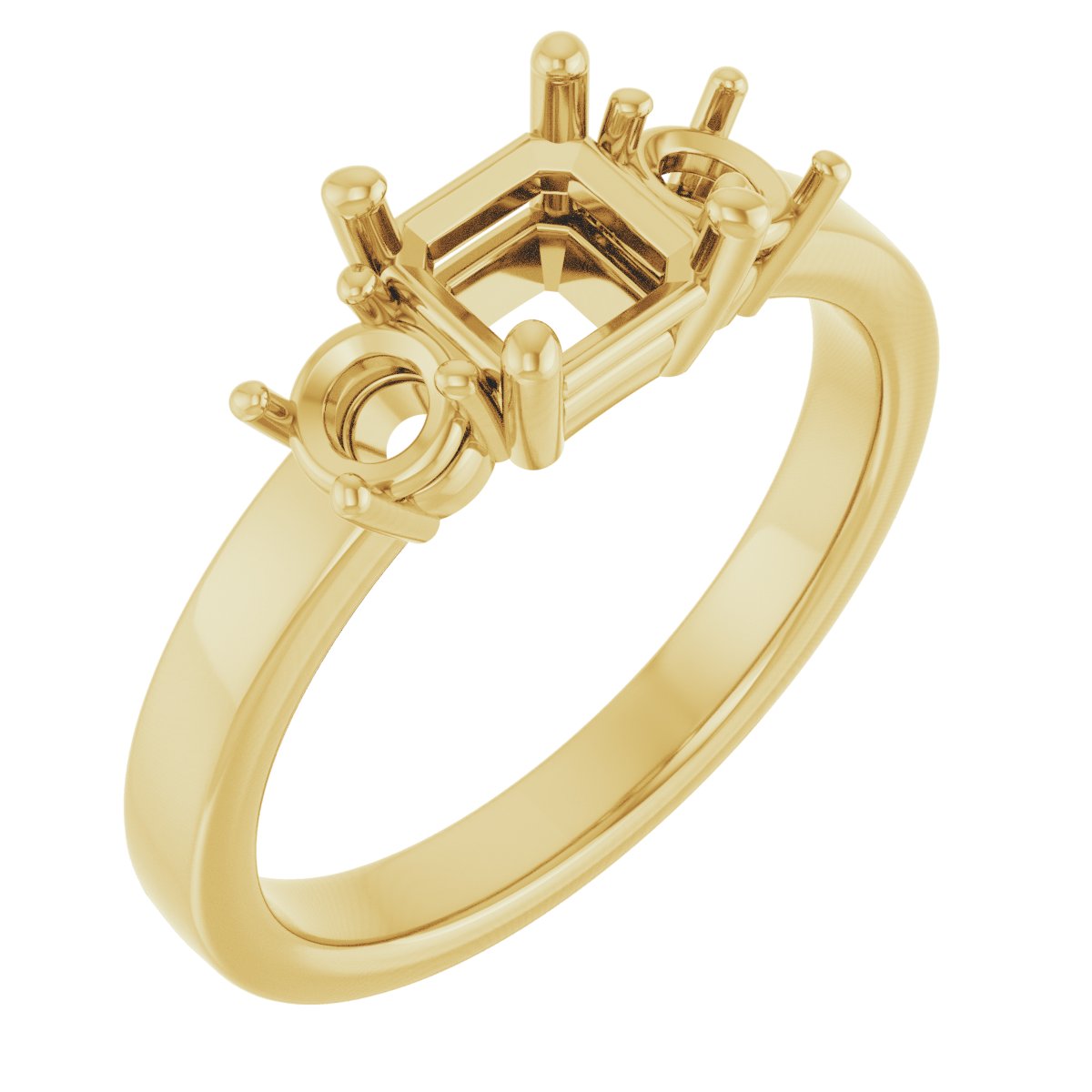 Three-Stone Engagement Ring