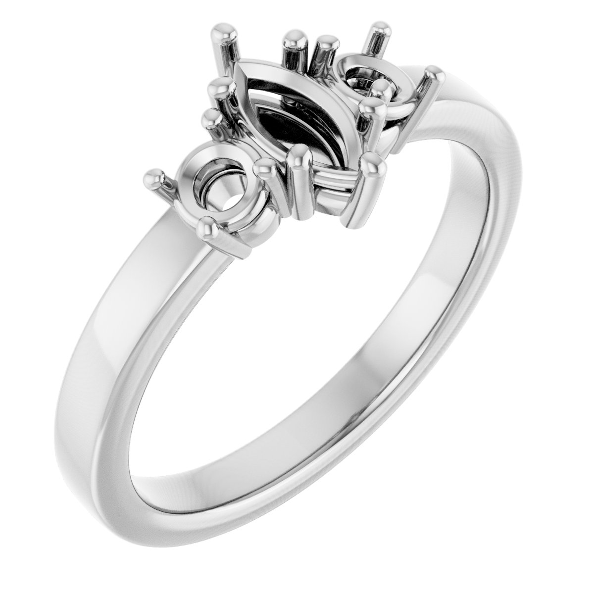 Three-Stone Engagement Ring