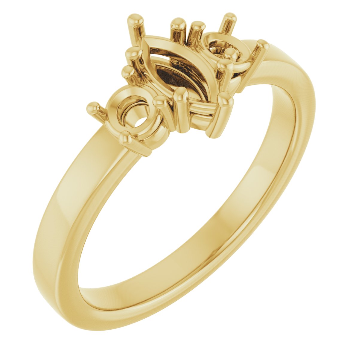 Three-Stone Engagement Ring