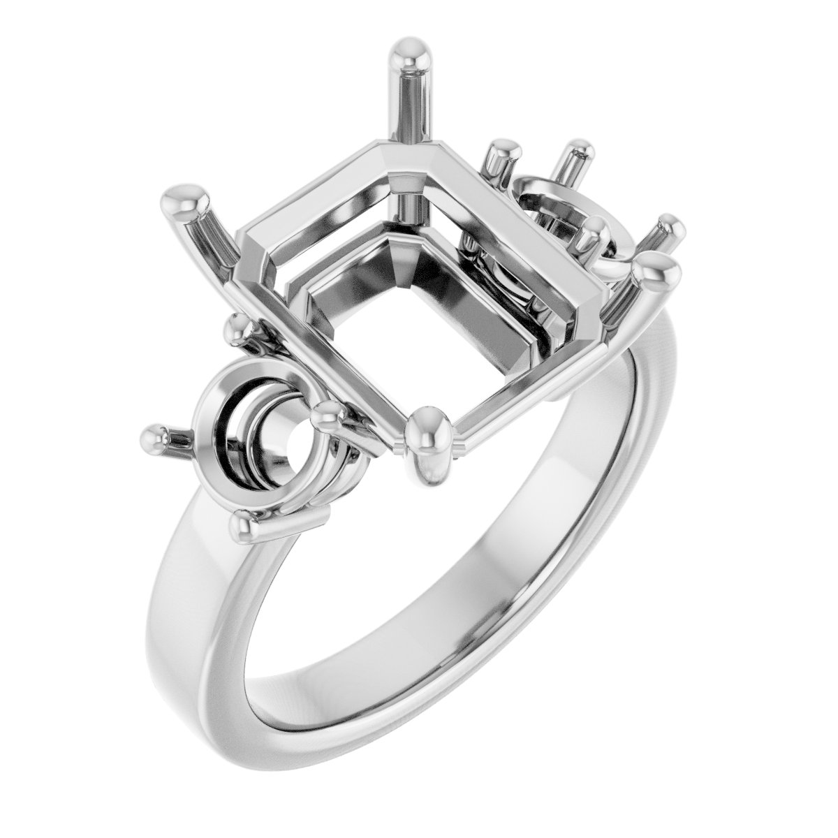 Three-Stone Engagement Ring