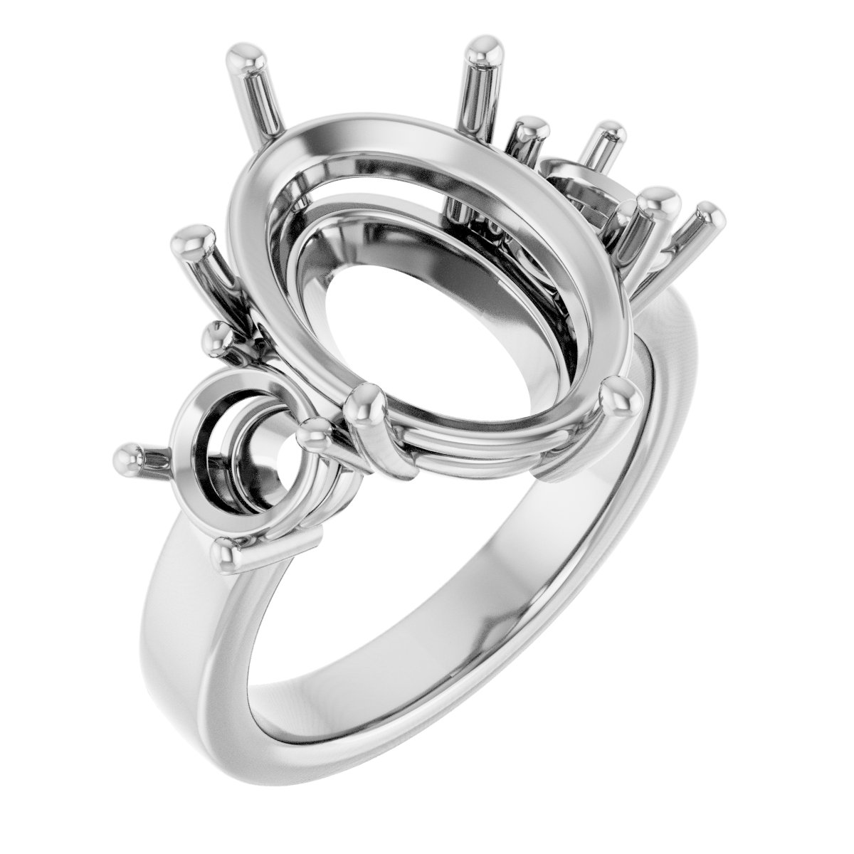 Three-Stone Engagement Ring
