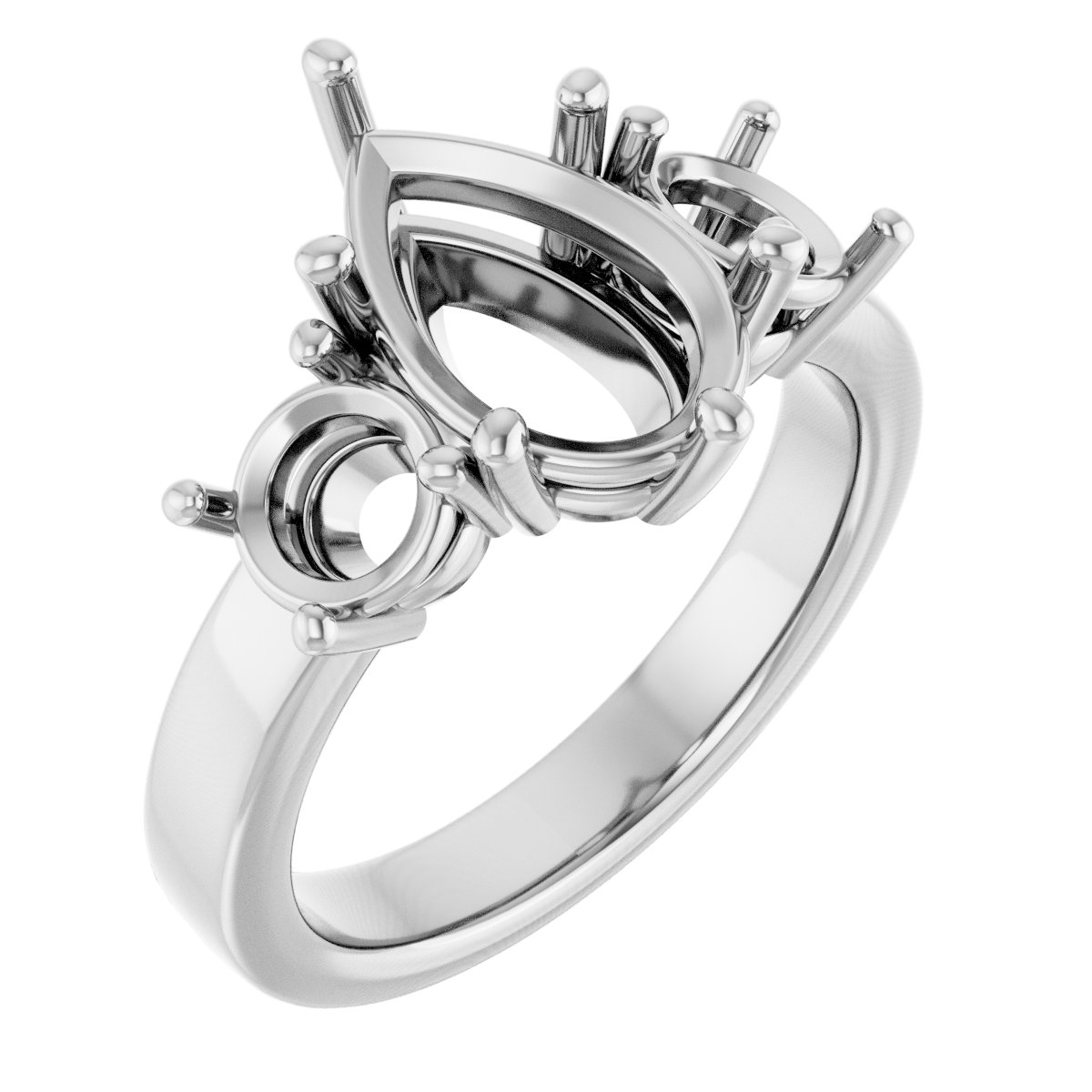 Three-Stone Engagement Ring