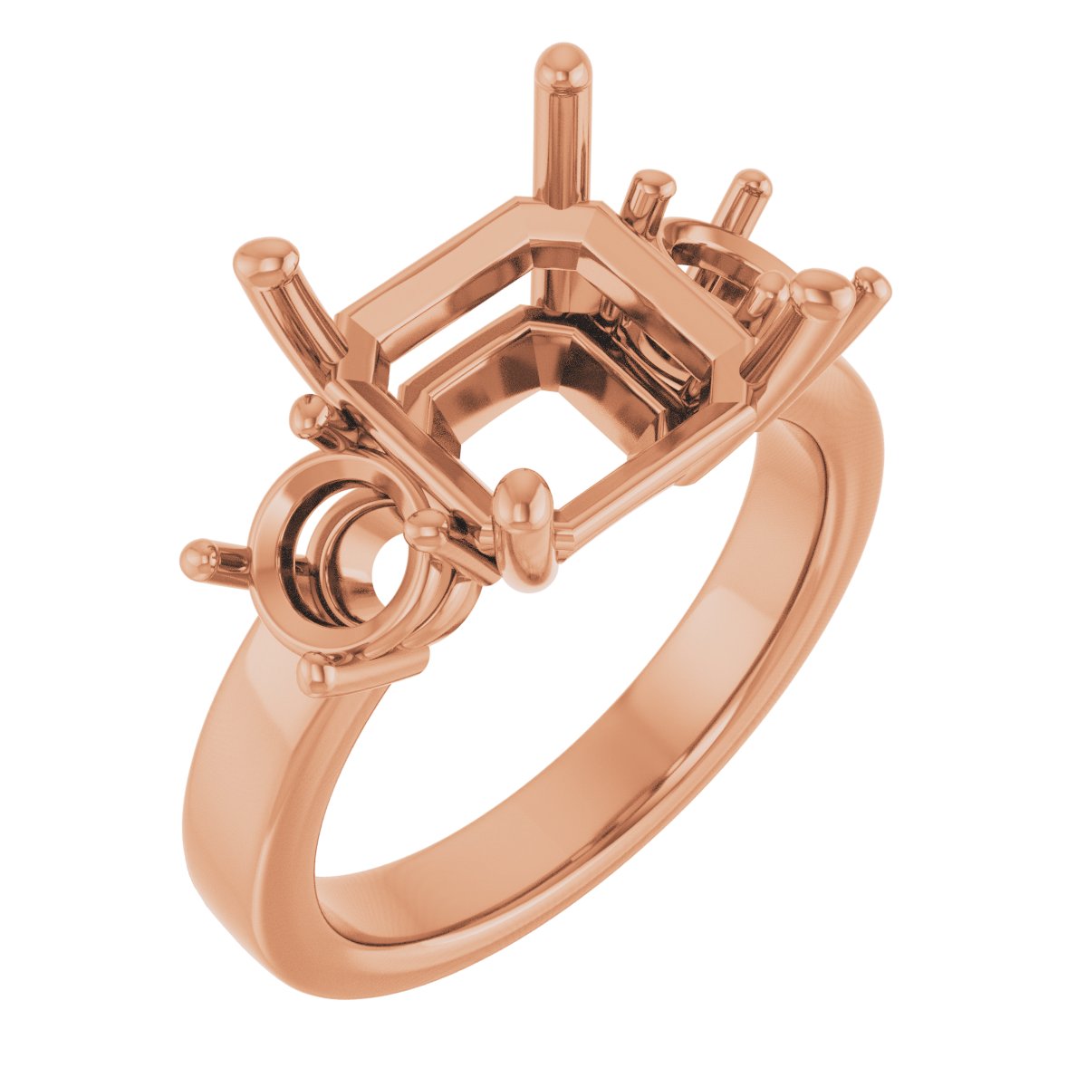 Three-Stone Engagement Ring