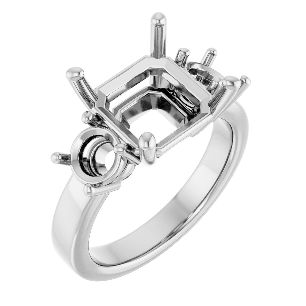 Three-Stone Engagement Ring