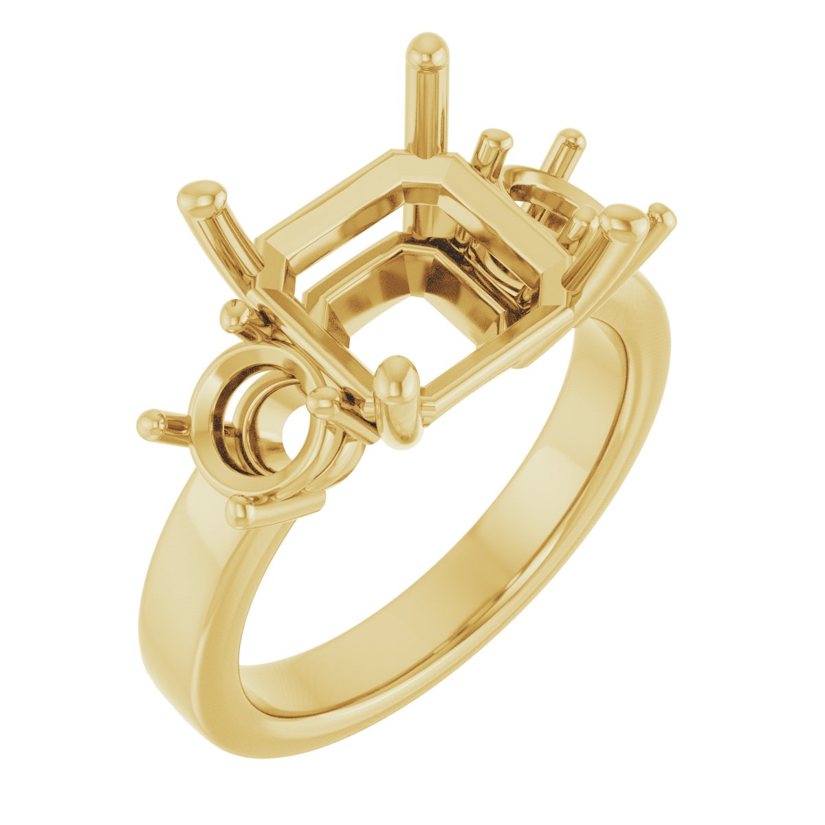 Three-Stone Engagement Ring