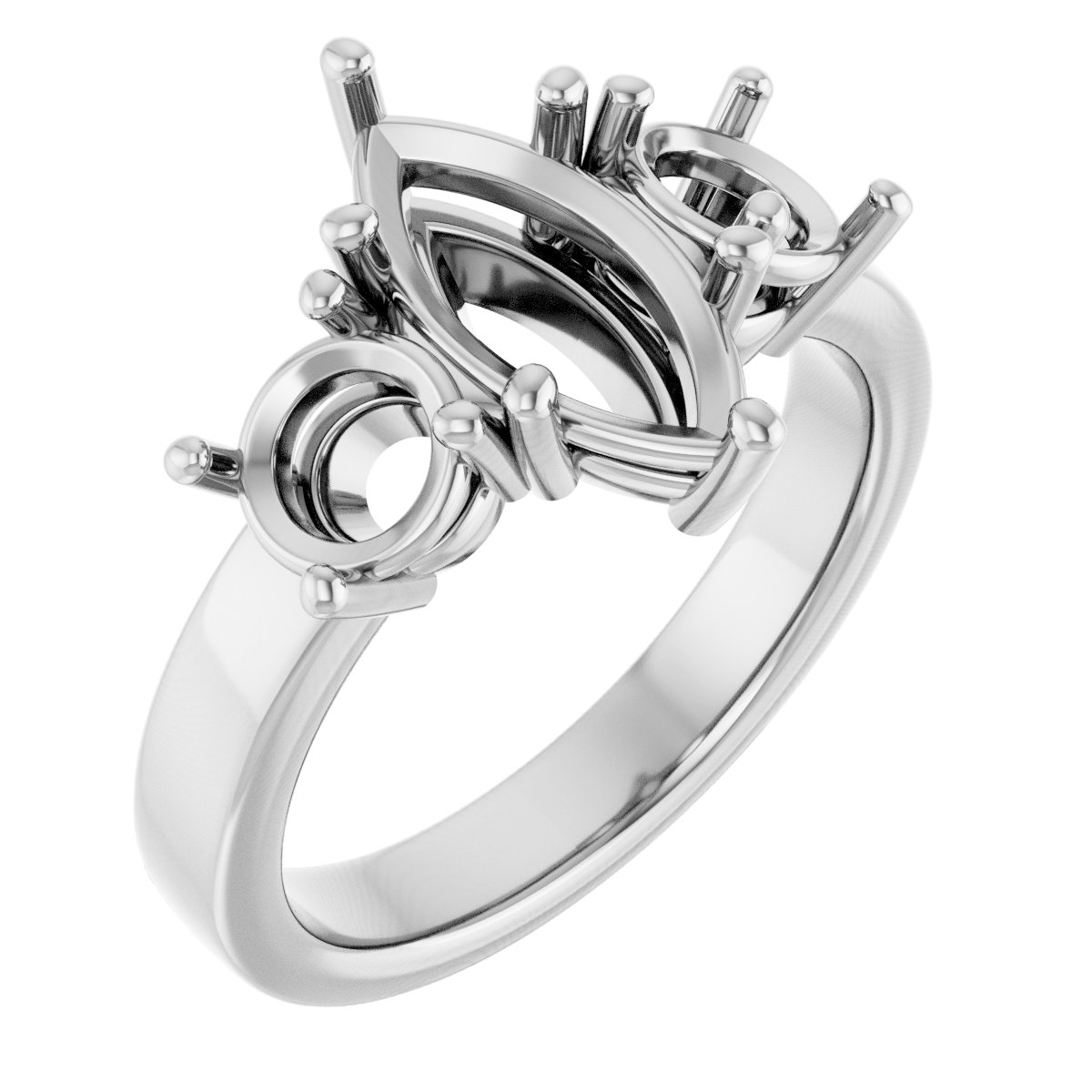 Three-Stone Engagement Ring