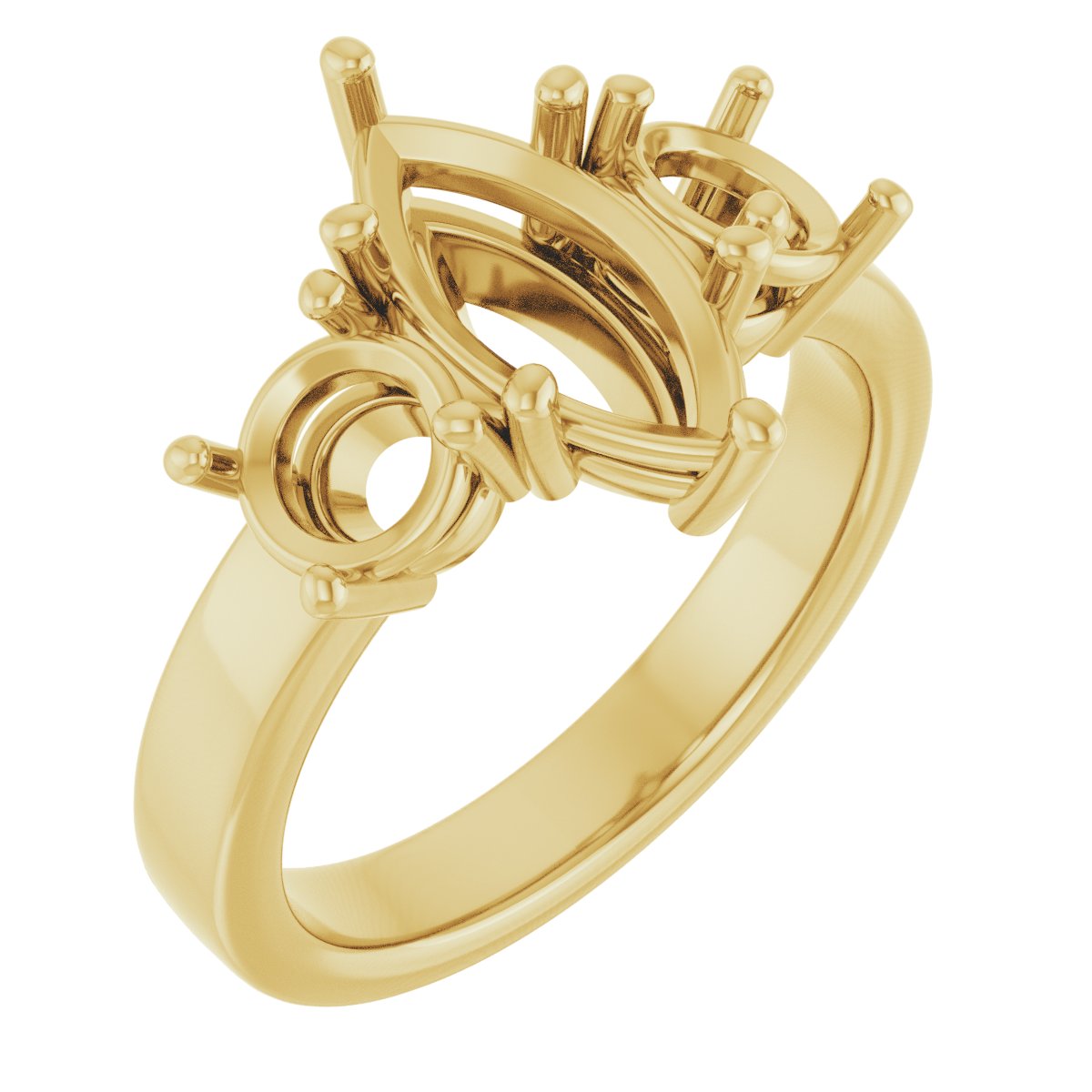 Three-Stone Engagement Ring