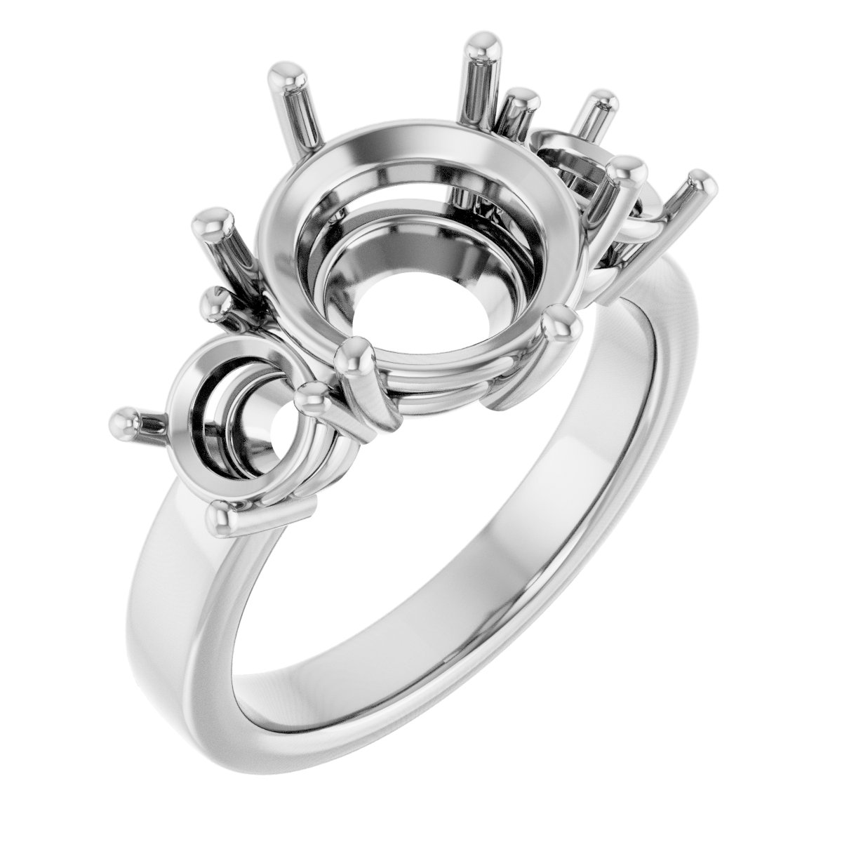 Three-Stone Engagement Ring