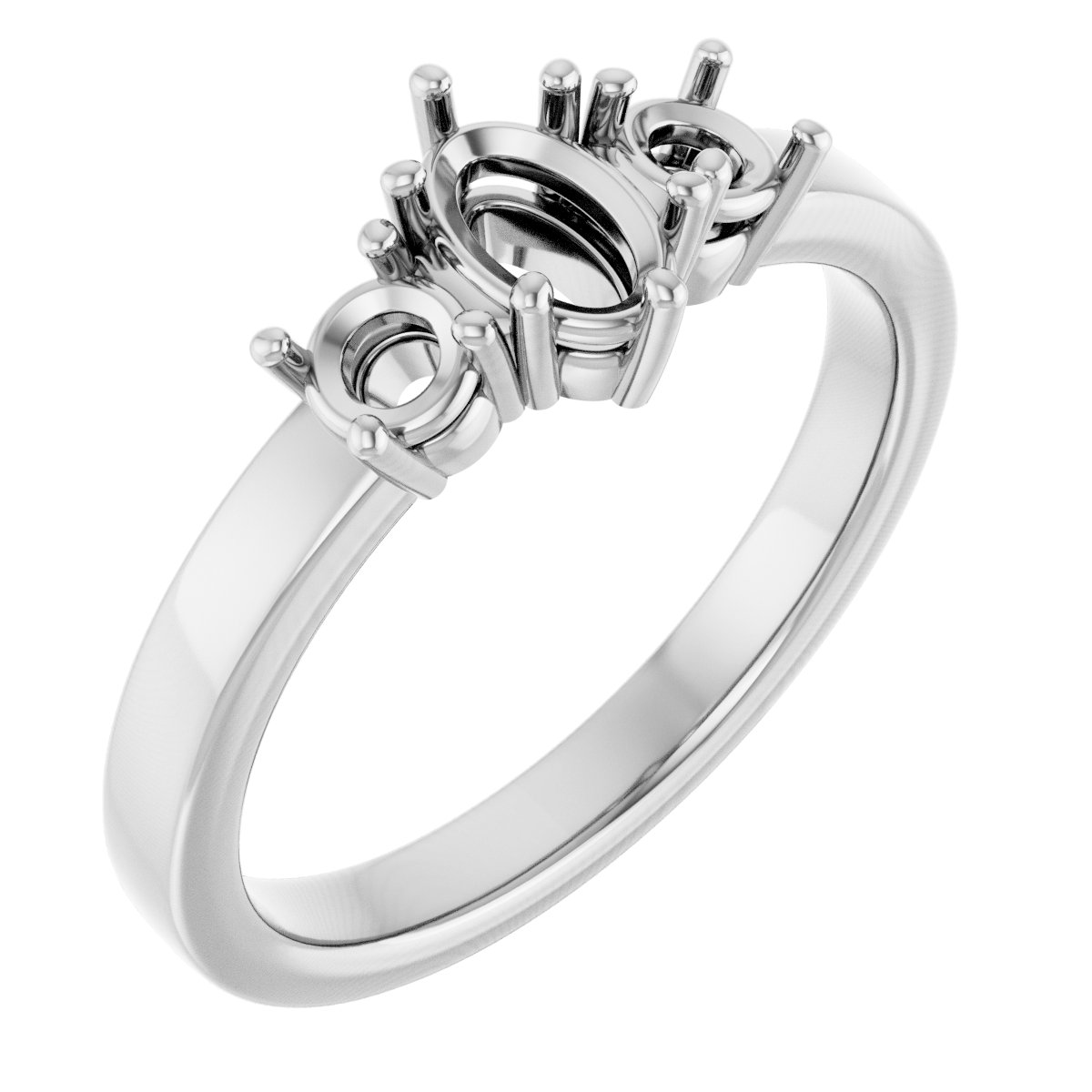 Three-Stone Engagement Ring