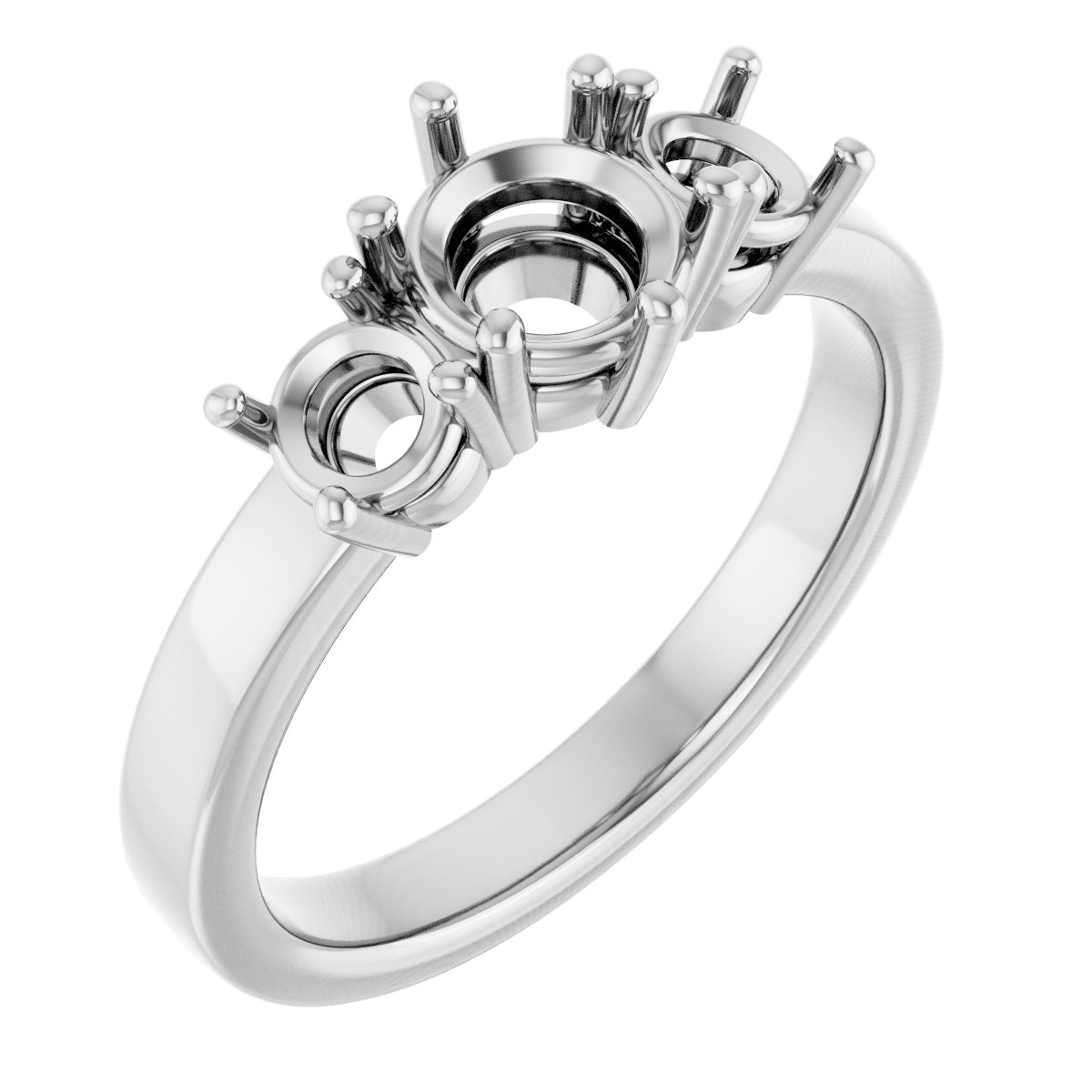 Three-Stone Engagement Ring