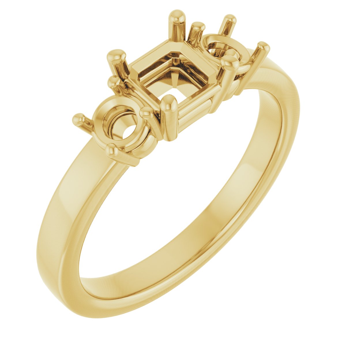 Three-Stone Engagement Ring