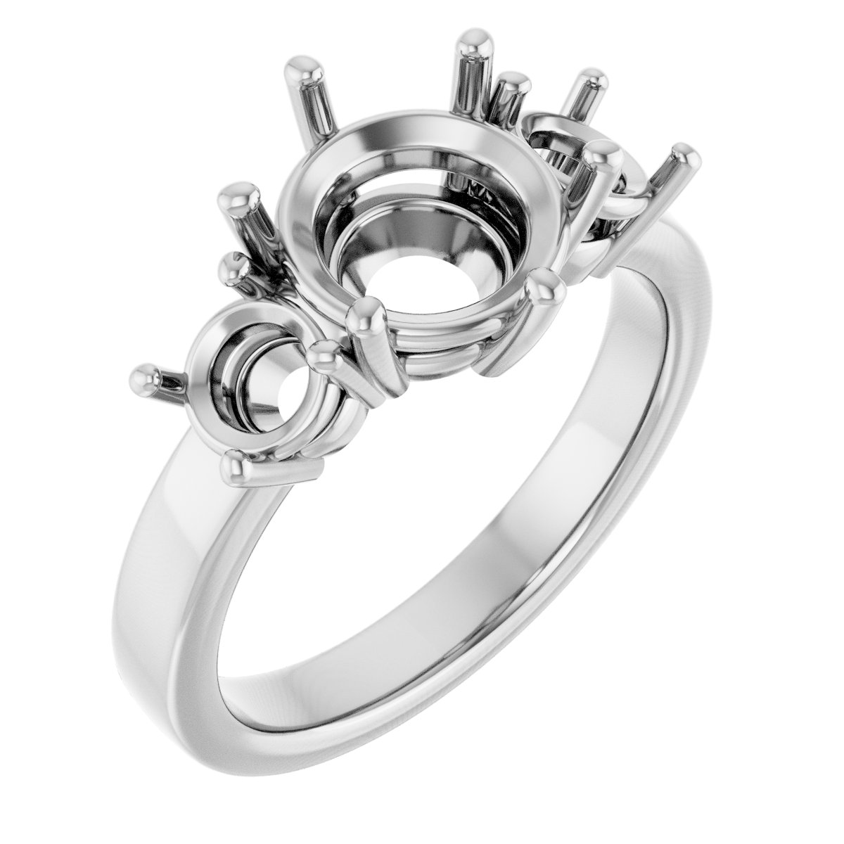 Three-Stone Engagement Ring