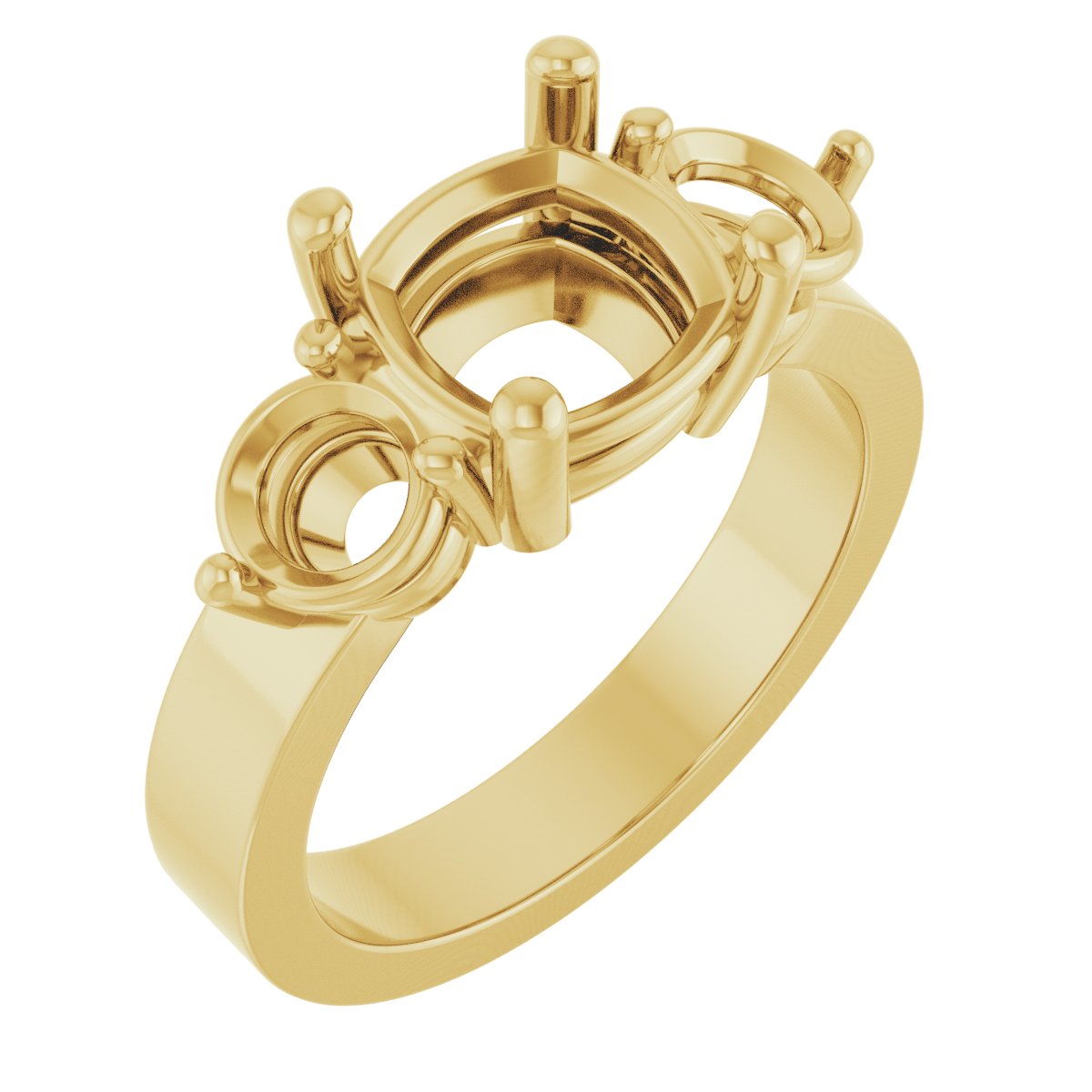 Three-Stone Engagement Ring