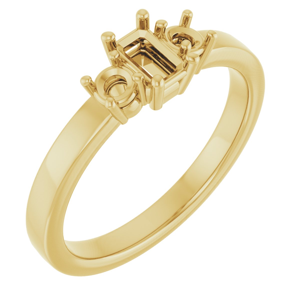 Three-Stone Engagement Ring
