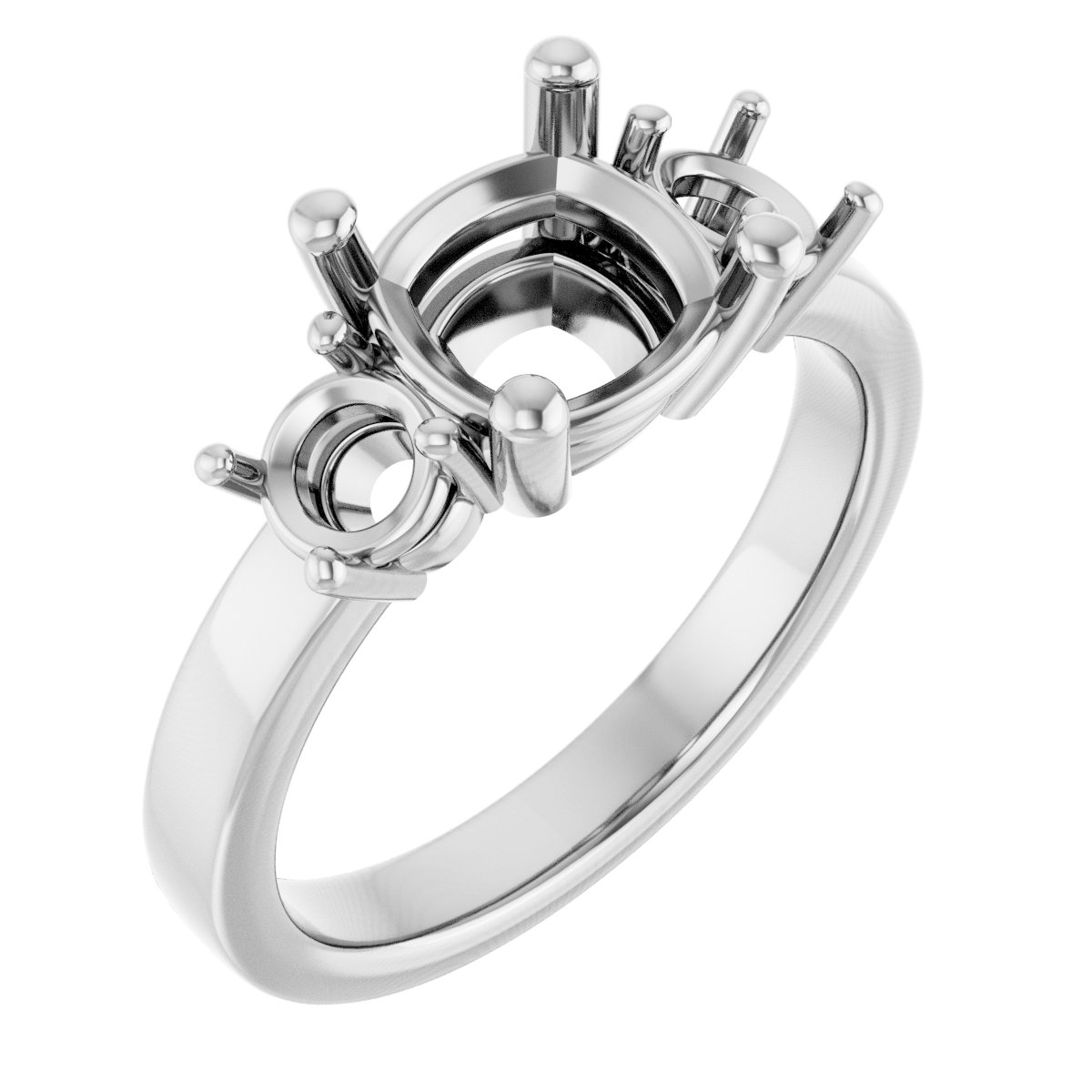 Three-Stone Engagement Ring