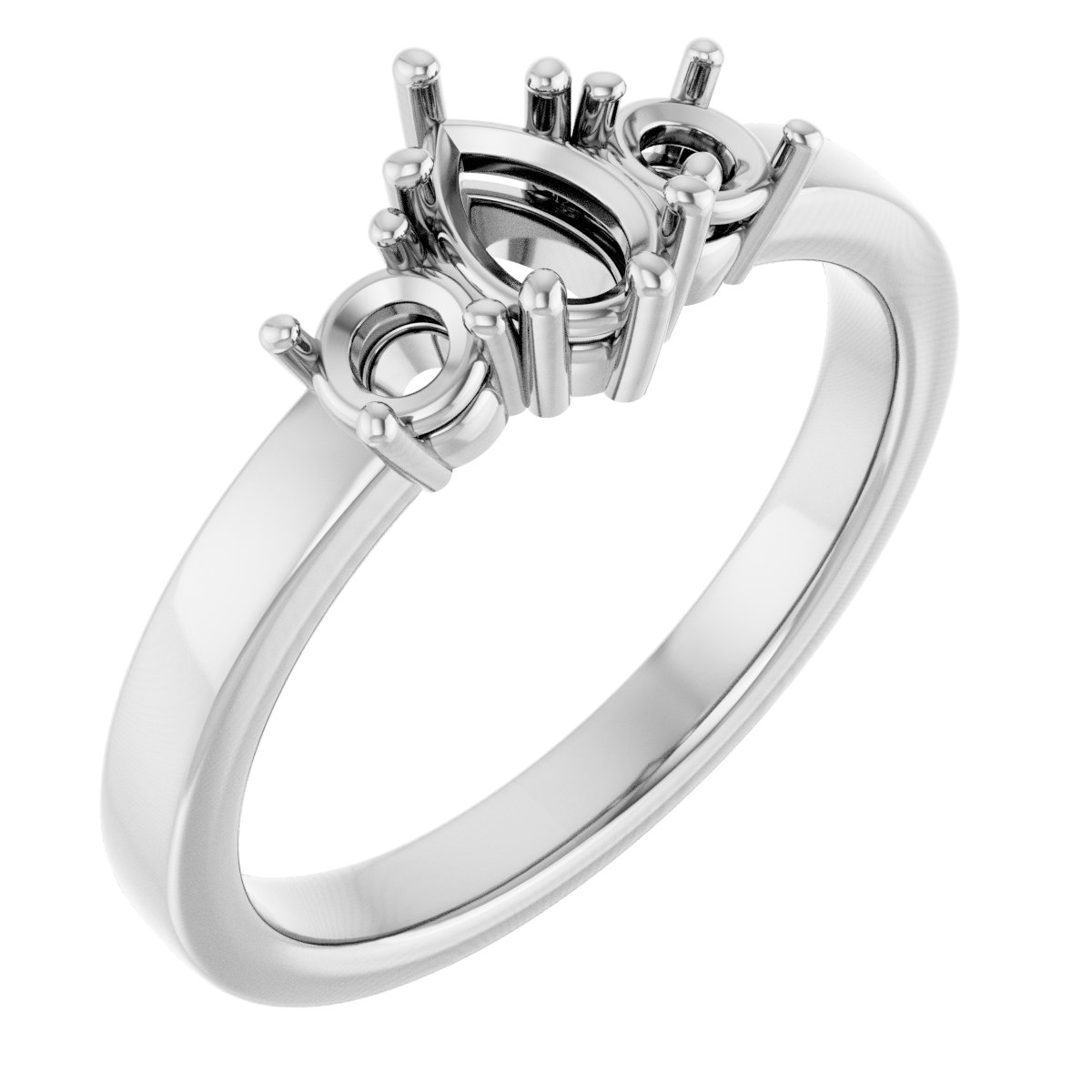 Three-Stone Engagement Ring