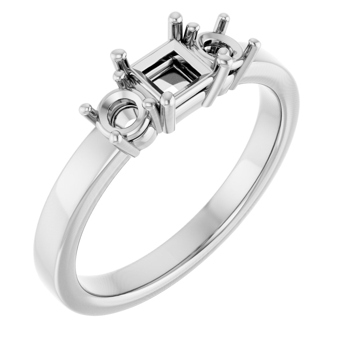 Three-Stone Engagement Ring