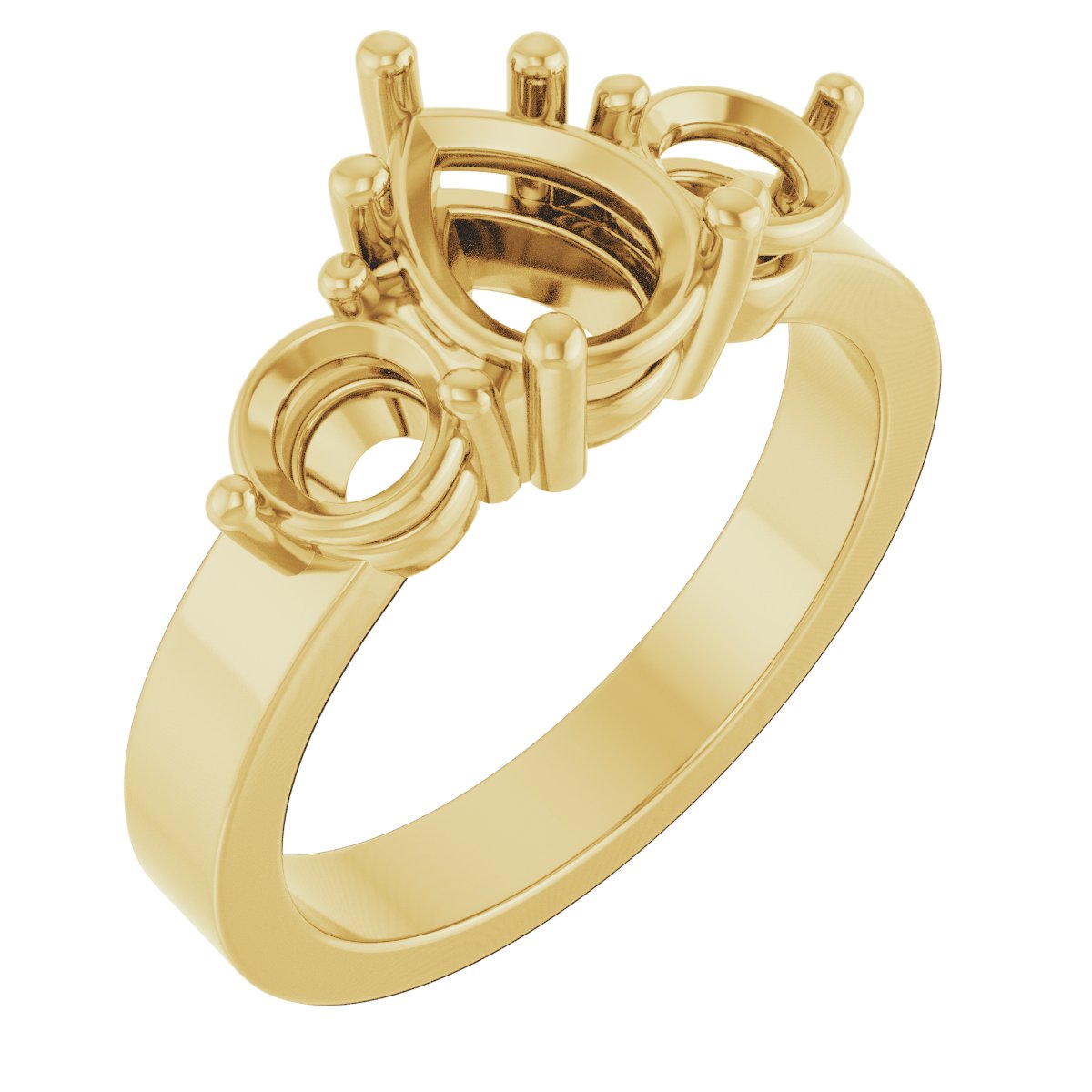 Three-Stone Engagement Ring