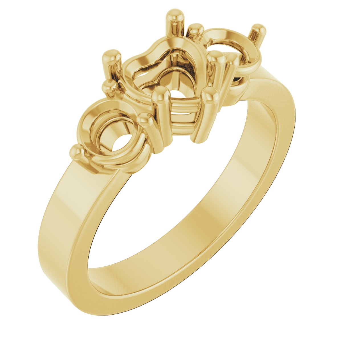 Three-Stone Engagement Ring