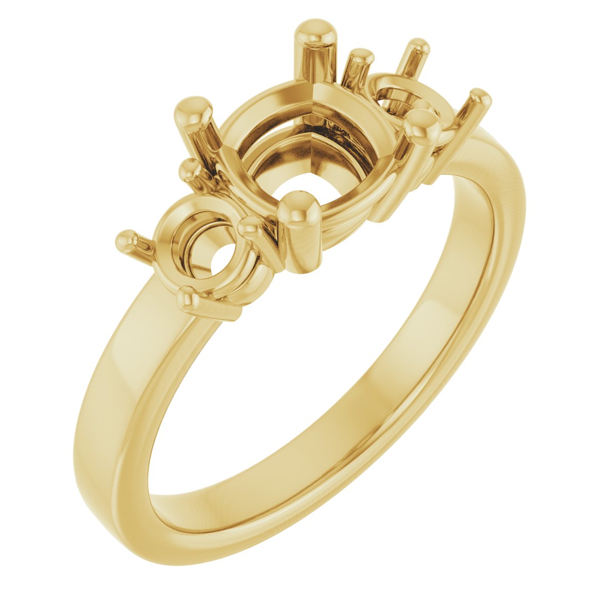 Three-Stone Engagement Ring