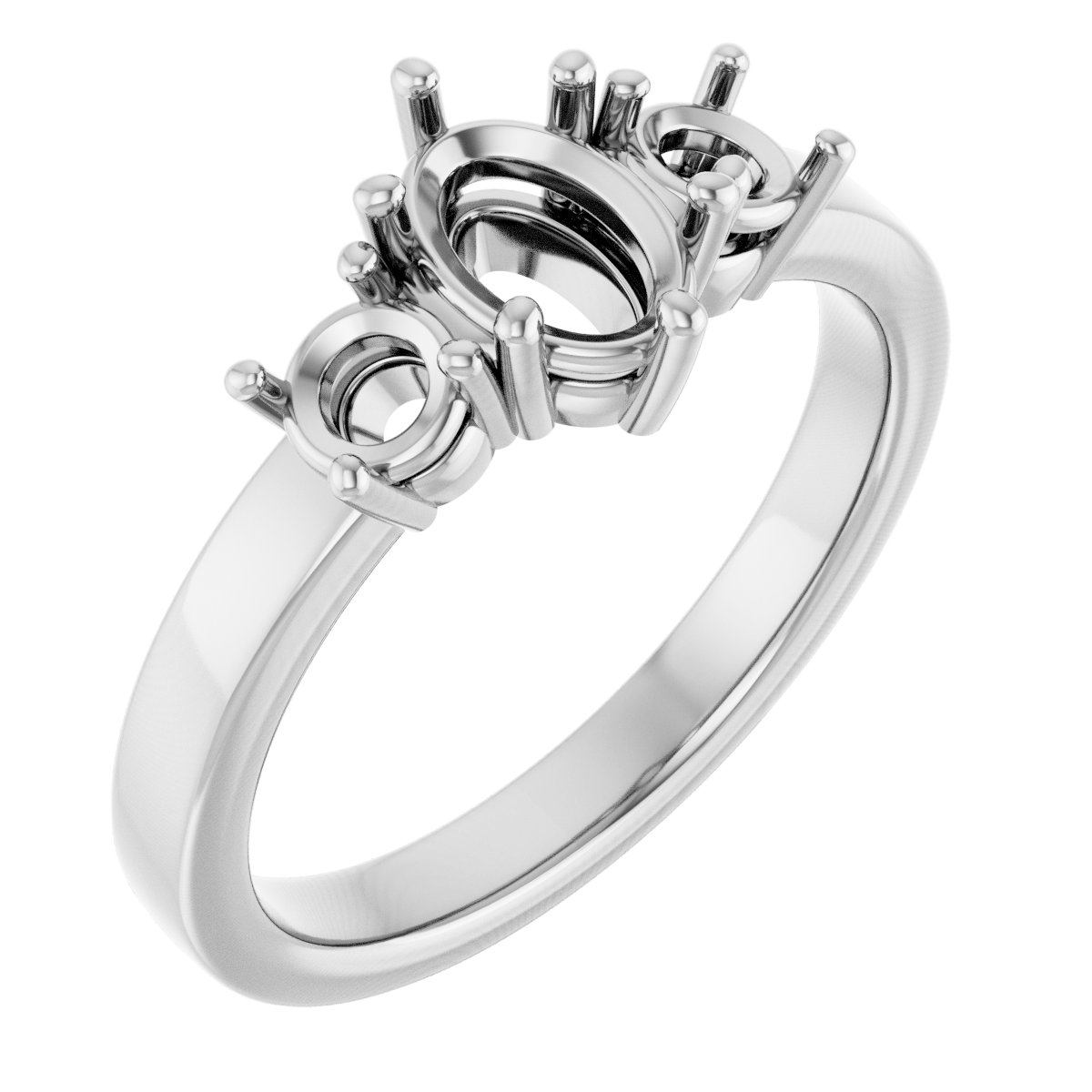 Three-Stone Engagement Ring
