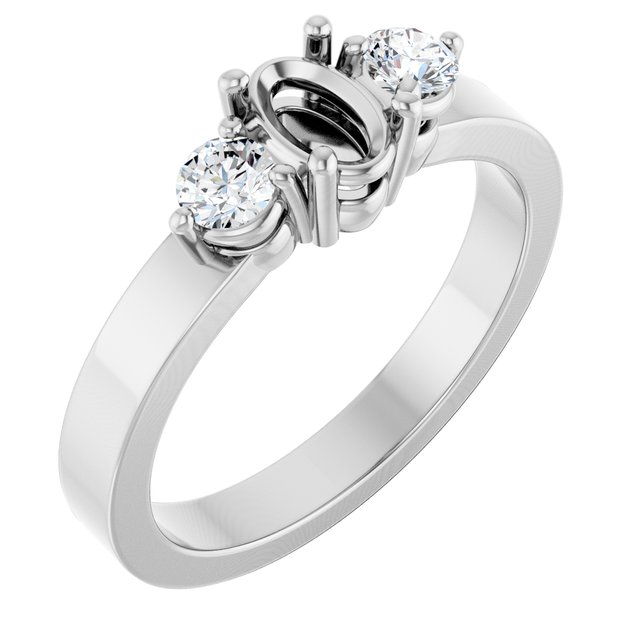 14k White Gold