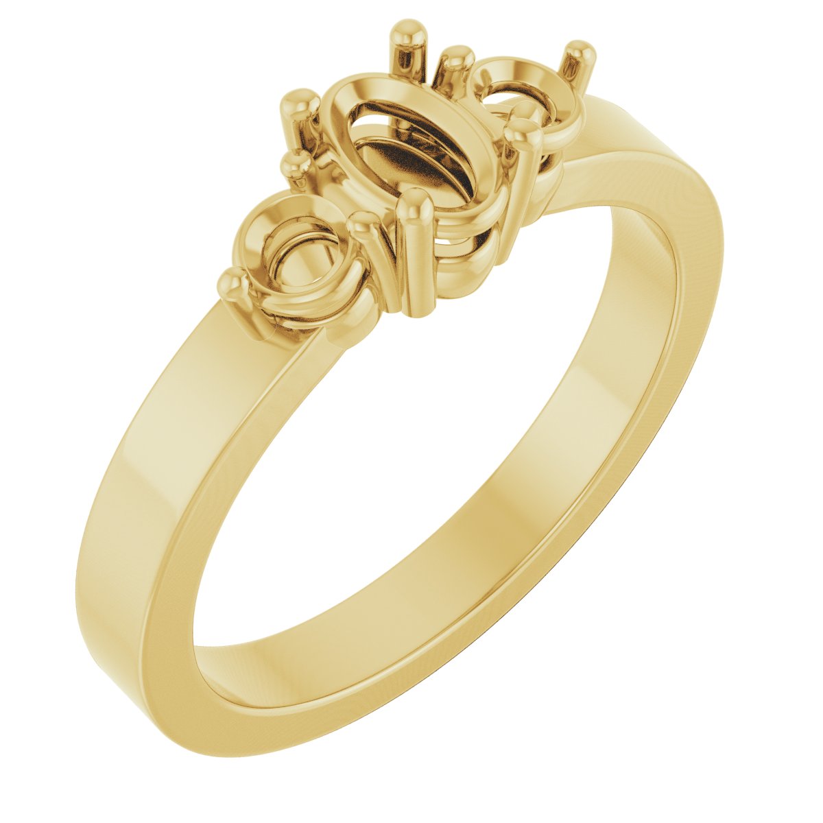 Three-Stone Engagement Ring