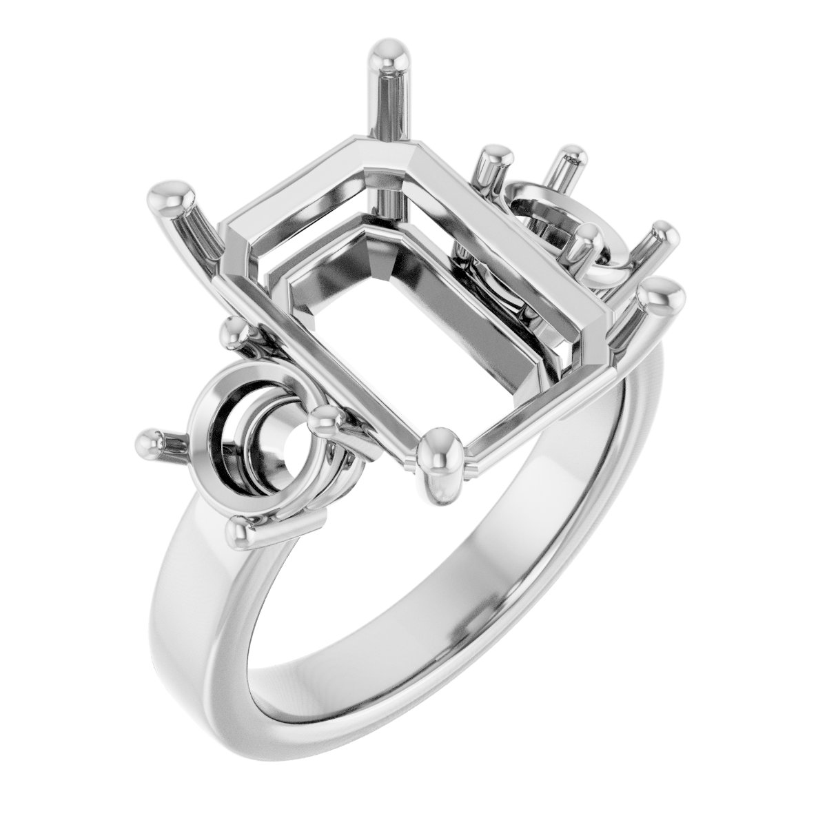 Three-Stone Engagement Ring