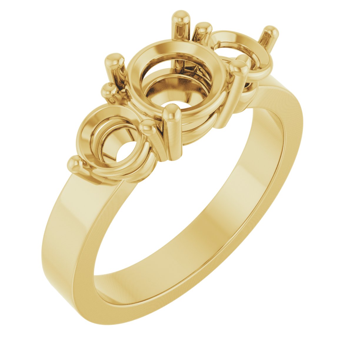 Three-Stone Engagement Ring