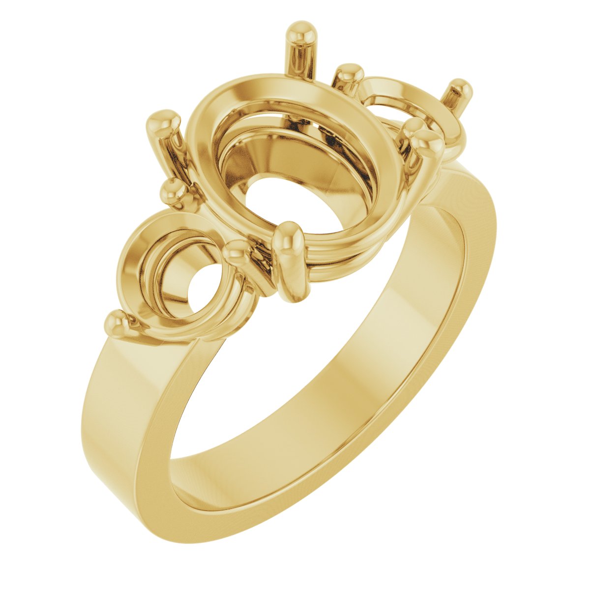 Three-Stone Engagement Ring