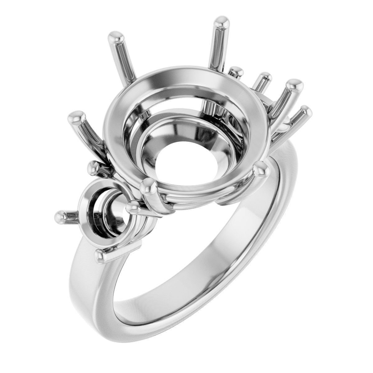 Three-Stone Engagement Ring