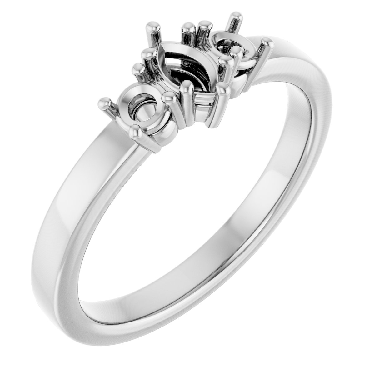 Three-Stone Engagement Ring