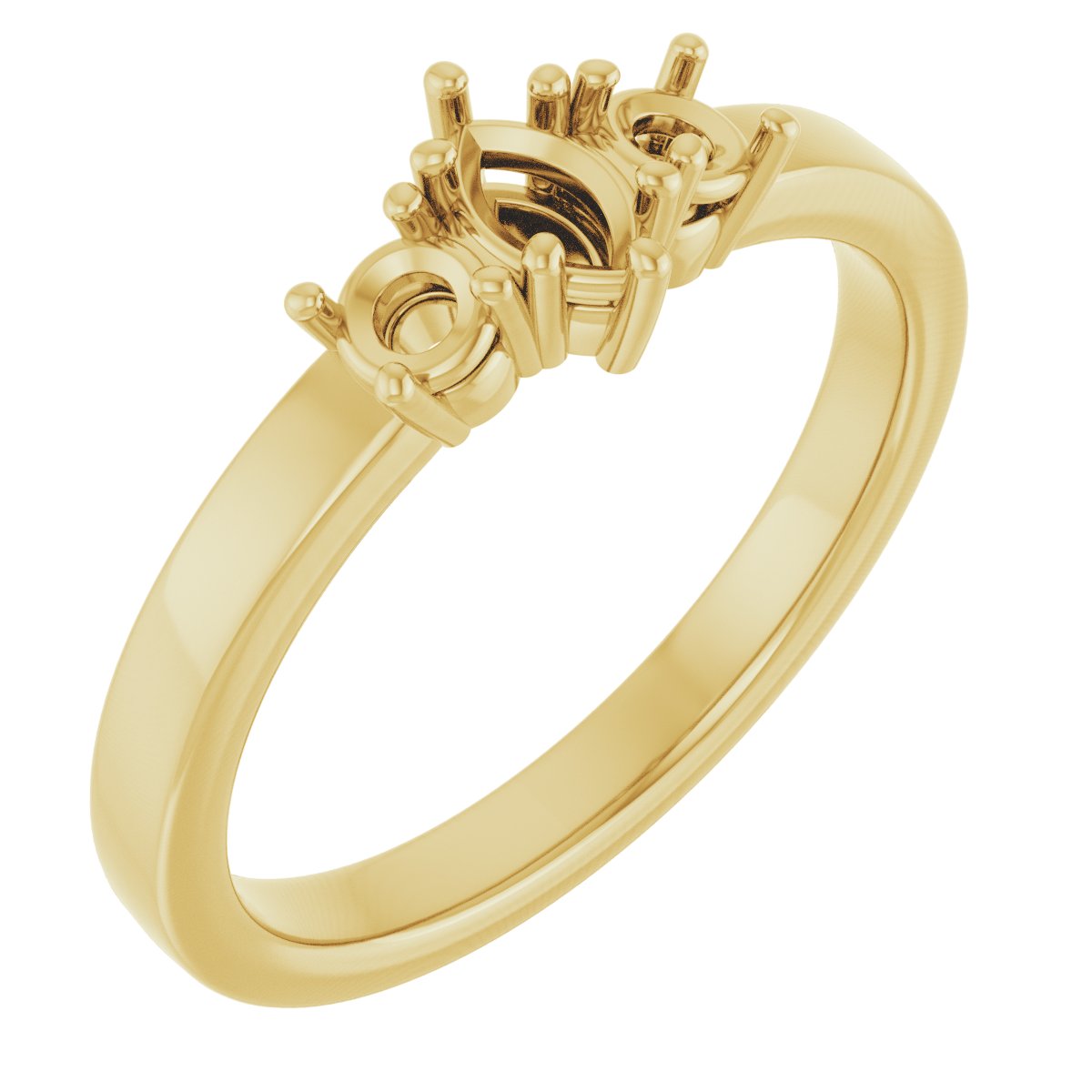 Three-Stone Engagement Ring