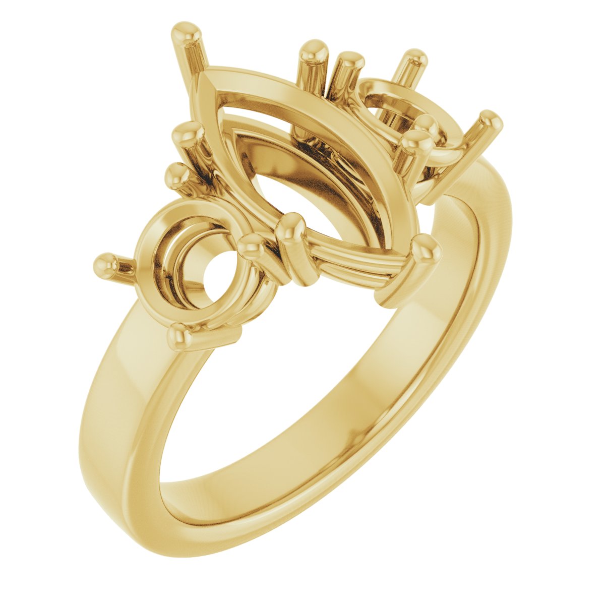 Three-Stone Engagement Ring